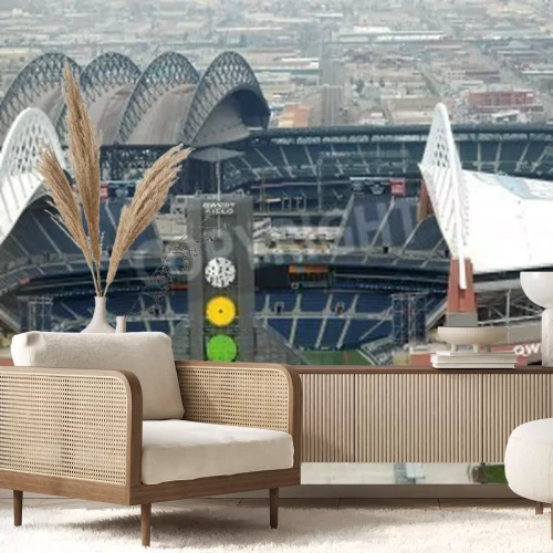 Papier peint  Stade à ciel ouvert Seattle