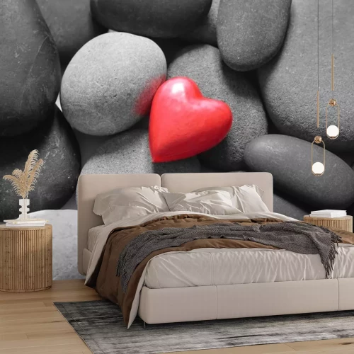 Sticker  Coeur et de pierres