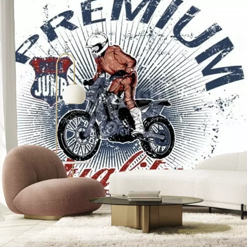 Papier peint  Motocross aventure