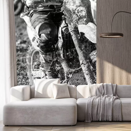 Papier peint  Gros plan d'un vélo de motocross