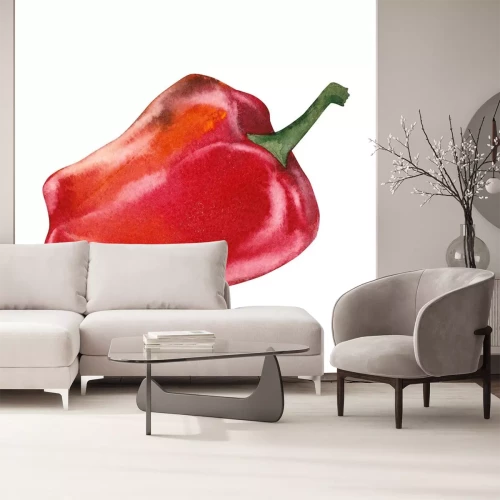 Sticker  Pepper sur fond blanc