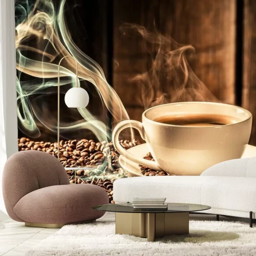 Papier peint  Tasse de café chaud