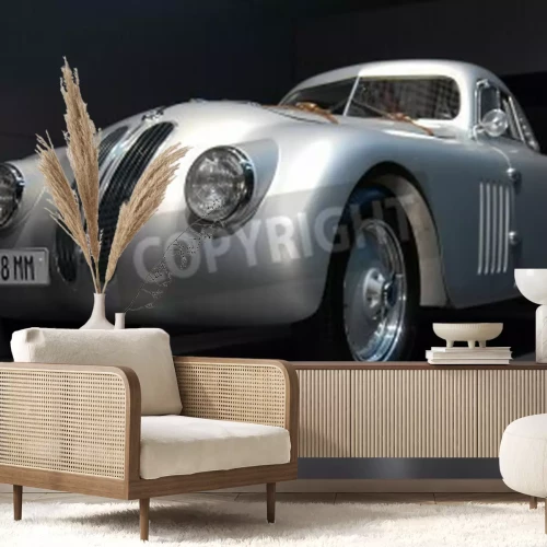 Papier peint  FRANCFORT - SEP 20: BMW 328 MM Old timer - Efficient Dynamics sur 63ème IAA (Internationale Automobil Ausstellung) sur Septembre 2009 à Francfort