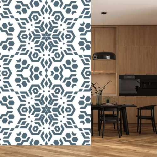 Sticker  Graphismes minimalistes avec des motifs gris