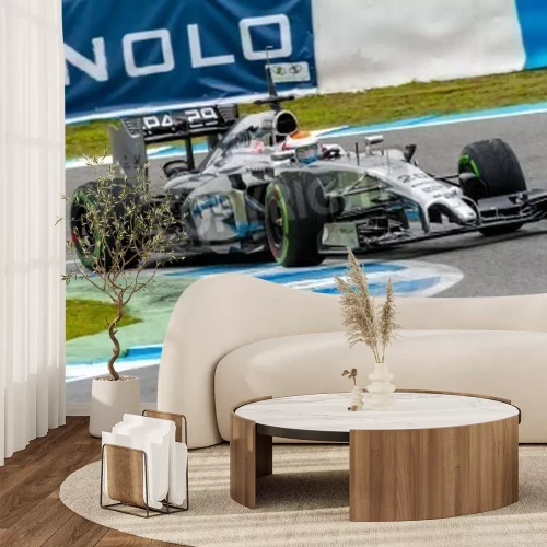 Papier peint  Formule 1 bolide pendant la course