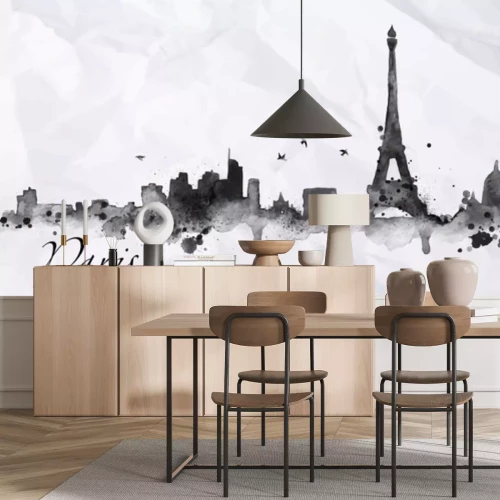 Sticker  Silhouette encre Paris