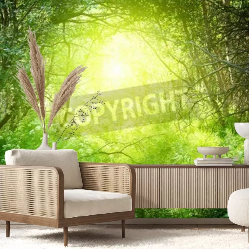 Papier peint  Ensoleillé le dernier tropical