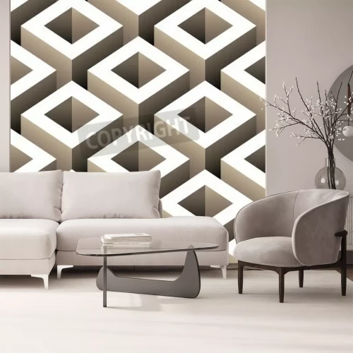 Papier peint  Labyrinthe 3D