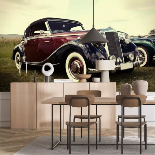 Papier peint  Rétro voiture