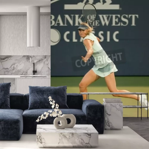 Papier peint  Maria Sharapova pendant le match