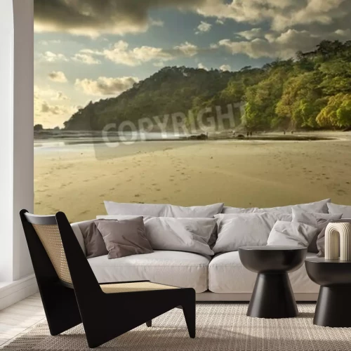 Papier peint  Bord de mer tropical