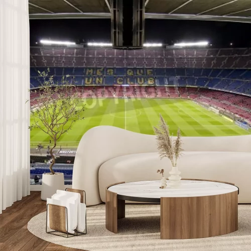 Papier peint  Stade désert avant le match