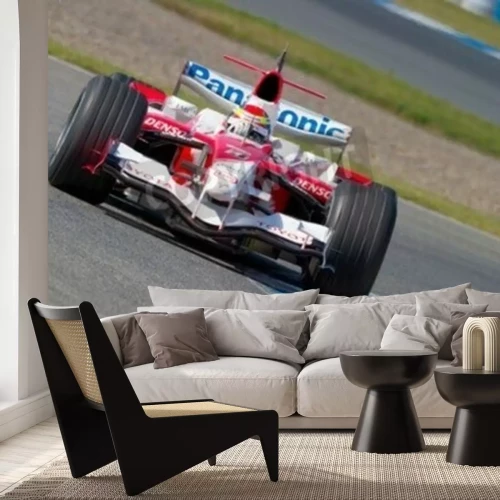 Papier peint  Bolide dynamique formule 1