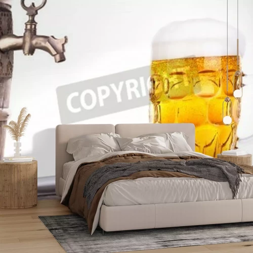 Papier peint  Boisson dans une grande tasse