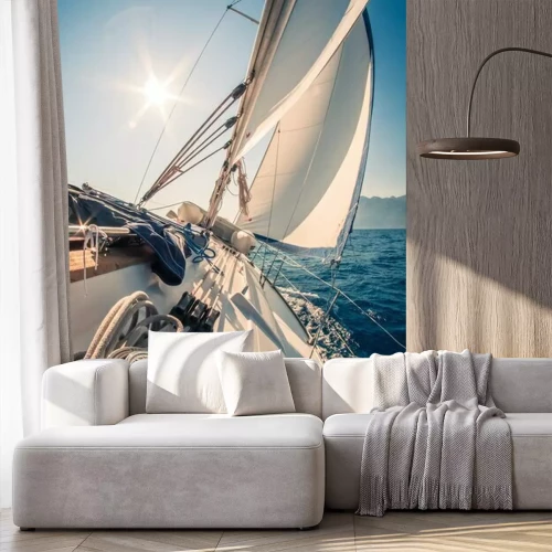 Papier peint  Voilier jour de soleil estival