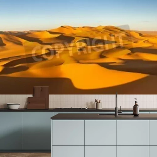 Papier peint  Panorama du désert