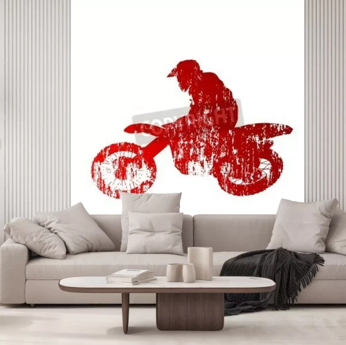 Papier peint  Rider Motocross