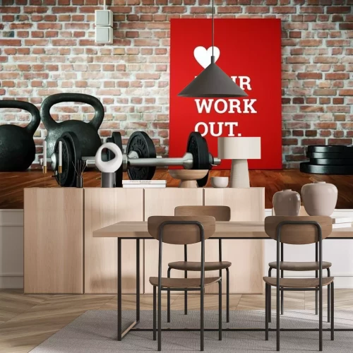 Sticker  salle de remise en forme