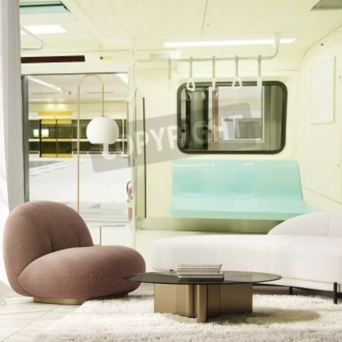 Papier peint  Intérieur de train de métro