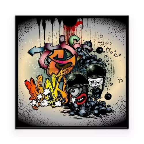 Poster  Graffitis de style jeune