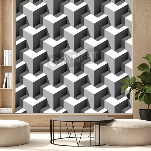 Papier peint  Illustration en 3D