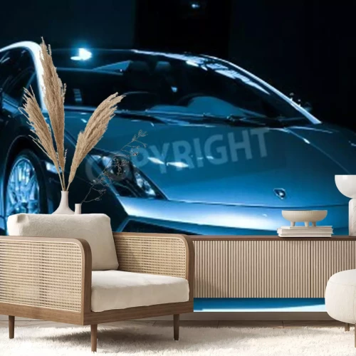 Papier peint  GUANGZHOU, CHINE - Dec 26: Lamborghini Gallardo LP 560-4 Noctis sport sur l'écran lors de la 9ème Chine exposition automobile internationale. le 26 Novembre 2011 à Guangzhou en Chine.