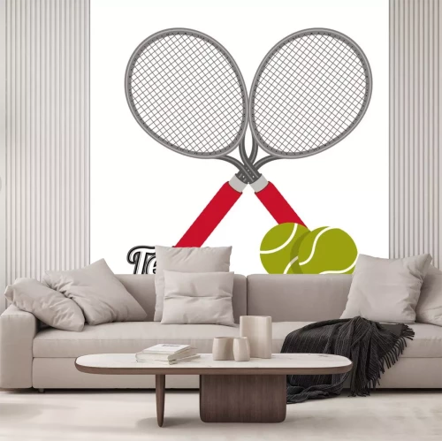 Sticker  Design Tennis