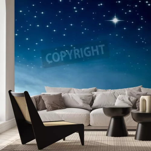 Papier peint  Une étoile brillante