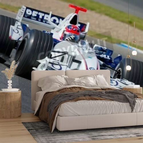 Papier peint  Bolide de Robert Kubica formule 1