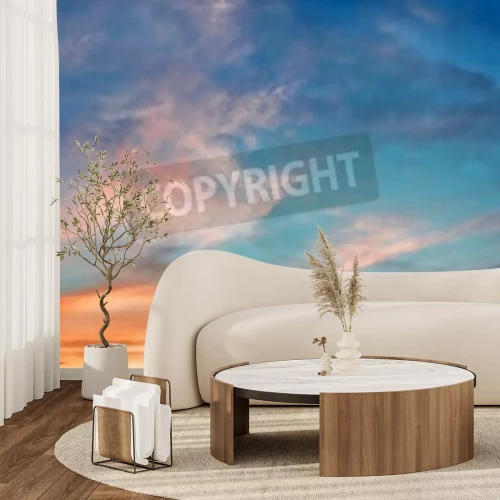 Papier peint  Ciel multicolore