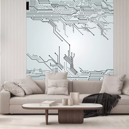 Papier peint  Connexions informatiques abstraites