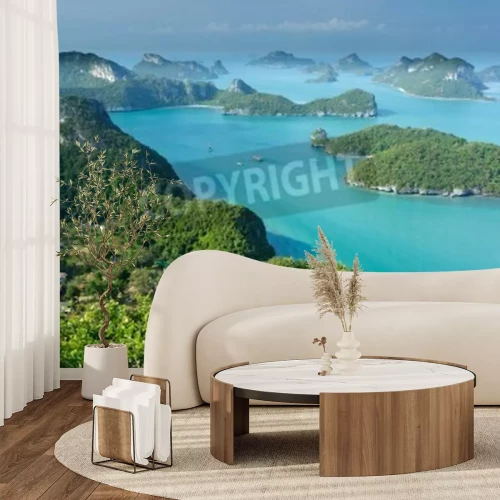 Papier peint  Tropiques sur les îles