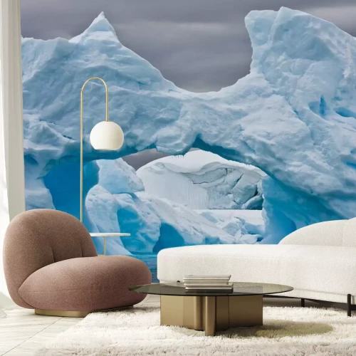 Papier peint  Paysage antarctique avec un iceberg