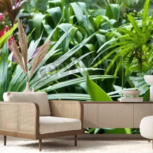 Papier peint  Jardin tropical