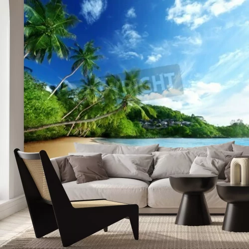 Papier peint  Tropiques sur la plage