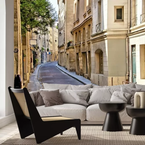 Papier peint  Rue étroite à Paris