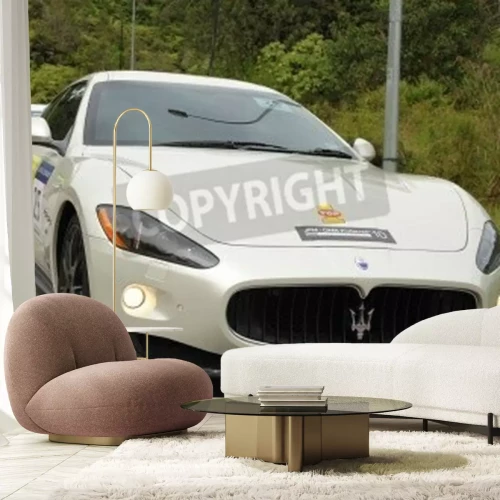 Papier peint  Maserati Gran Turismo at sport cars gatheting