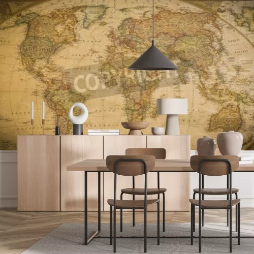 Papier peint  Old map