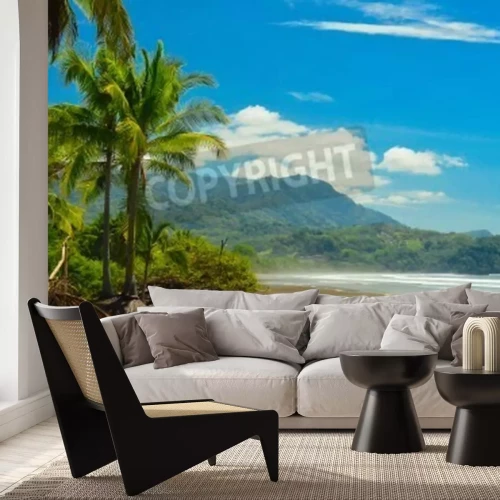 Papier peint  Les tropiques et la plage au Costa Rica