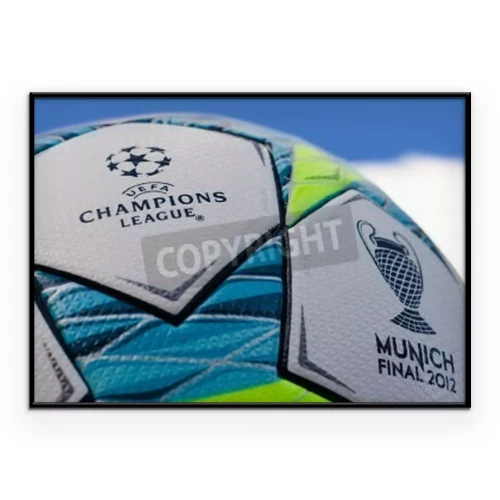 Poster  Football de la finale de la Ligue des champions 2012