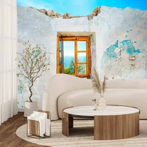 Papier peint  Ruine abandonnée