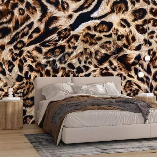 Papier peint  Guépard dessin texture