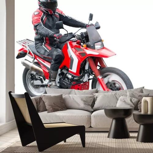 Sticker  Coureur de moto