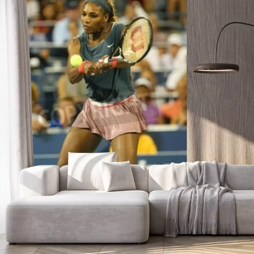 Papier peint  Serena Williams en plein match