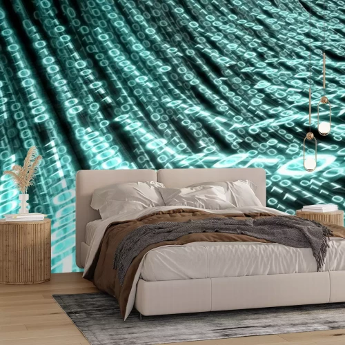 Papier peint  Système binaire et effet de profondeur