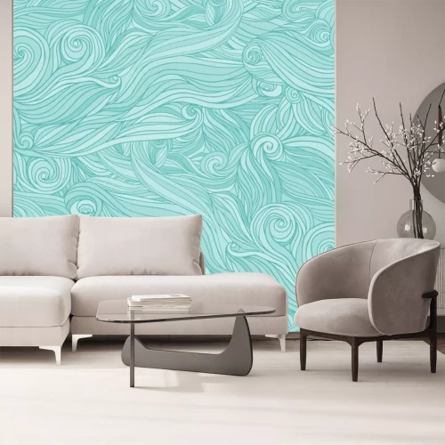 Sticker  Mer sur un motif de dessin