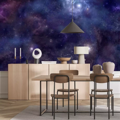 Papier peint  Étoiles et la nébuleuse galactique