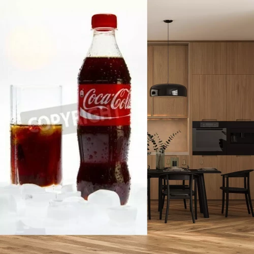 Papier peint  Boisson gazeuse célèbre