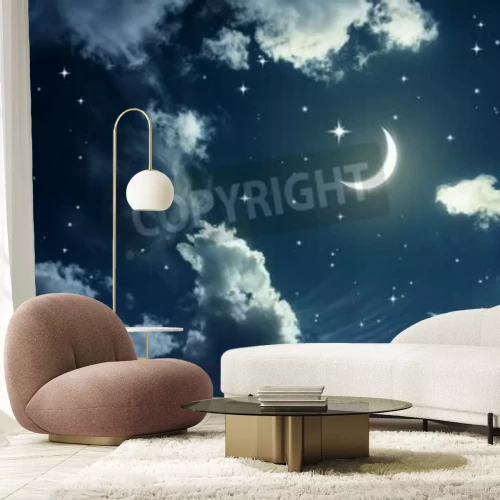 Papier peint  Beau ciel étoilé