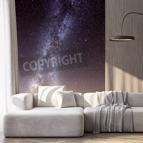 Papier peint  Des étoiles au-dessus du désert